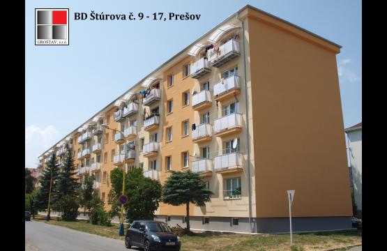 OBD Štúrova č. 9, 11, 13, 15, 17 - Prešov